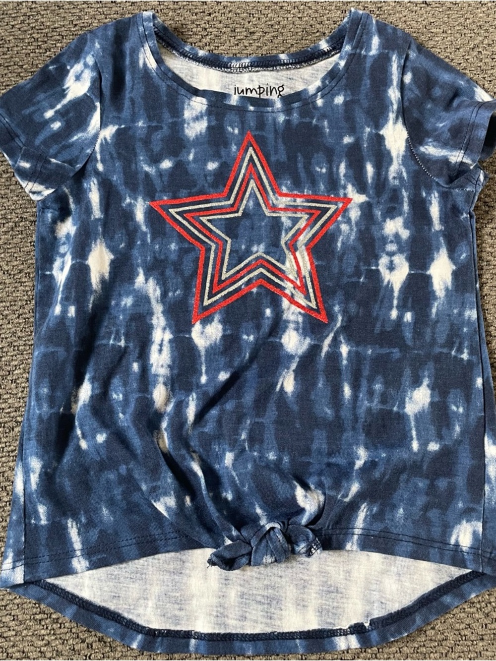 Baby Girl Patriotic Shirt
